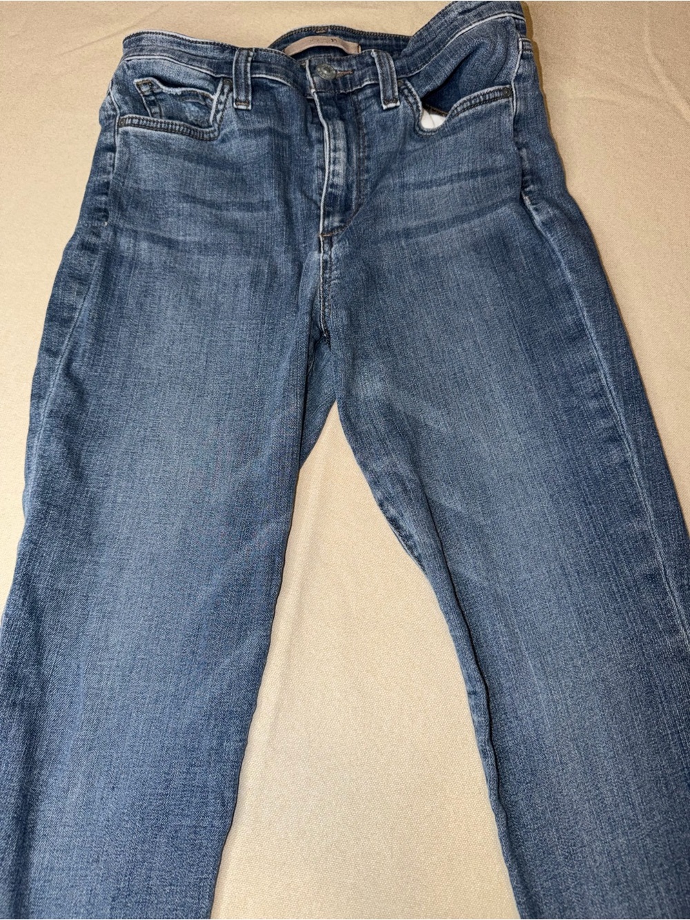 Joe's Jeans High Rise Skinny Blue Waist 28